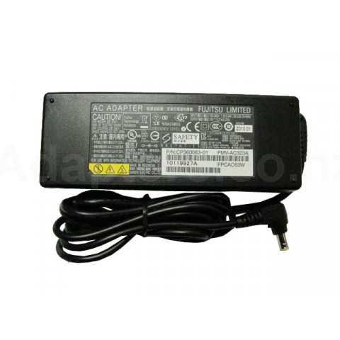 100W AC Adapter Fujitsu LifeBook E752 E752/F Series + Cord