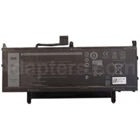 52wh Dell Latitude 9510 2-in-1 P95F P95F001 battery