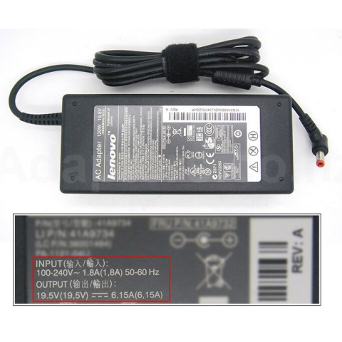 120W Lenovo 41A9733 57Y6556 AC Adapter Charger Power Supply