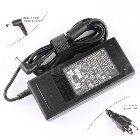 90W Packard Bell MIT-SABLE-D Model KBYF0 AC Adapter Charger Power Cord