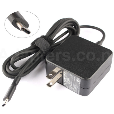 OEM 45W USB-C AC Power Adapter Charger Lenovo Yoga 720-13IKB 80X6